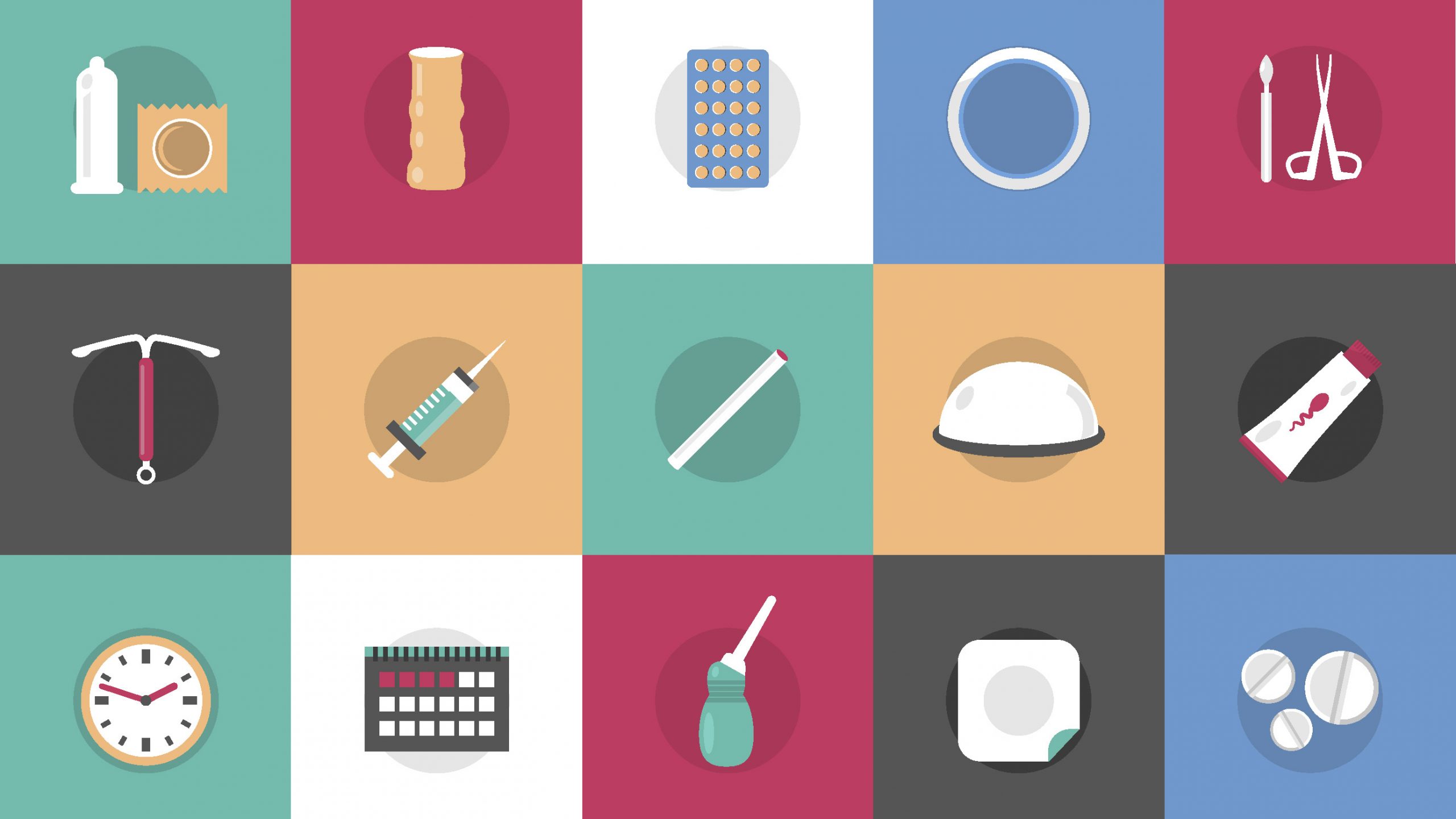 Contraception Methods - IUD Types, Implant, Injection, Pills, Ring, Patch